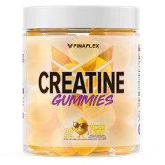 FINAFLEX Creatine Gummies Lemon Burst packaging - 120 gummies