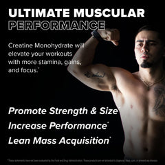 NSF Certified mark on FINAFLEX Creatine bottle