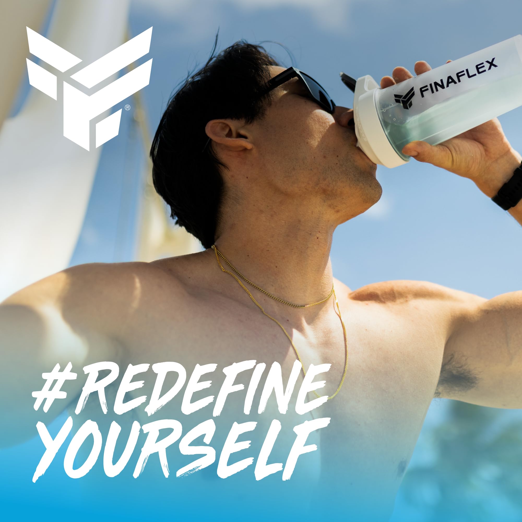 FINAFLEX Ocean Blue Lemonade nutrition facts panel