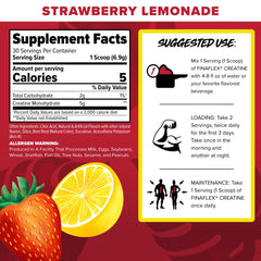 CALYPSO Strawberry Lemonade label close-up on FINAFLEX product