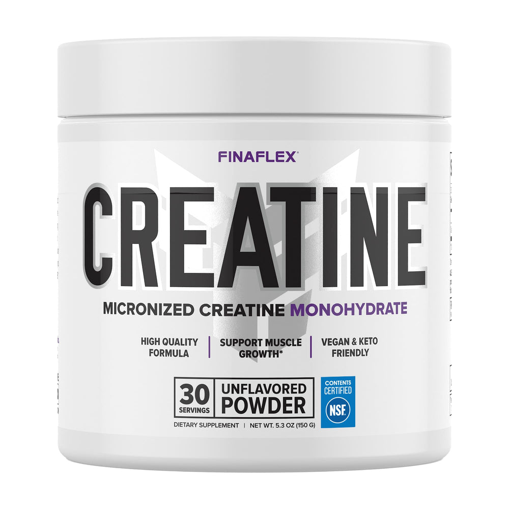 FINAFLEX Pure Creatine Unflavored bottle front