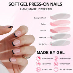 Findigit nail glue and adhesive tabs support versatile wear options.