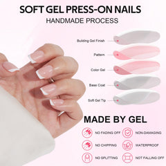 Findigit included nail glue for durable adherence and easy reuse.