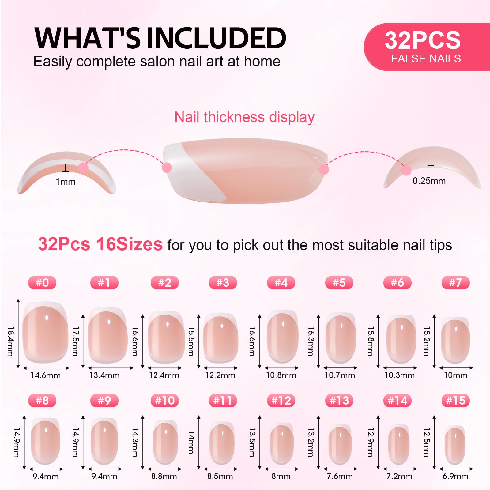 Findigit soft gel nails deliver a natural-feeling, flexible wear.