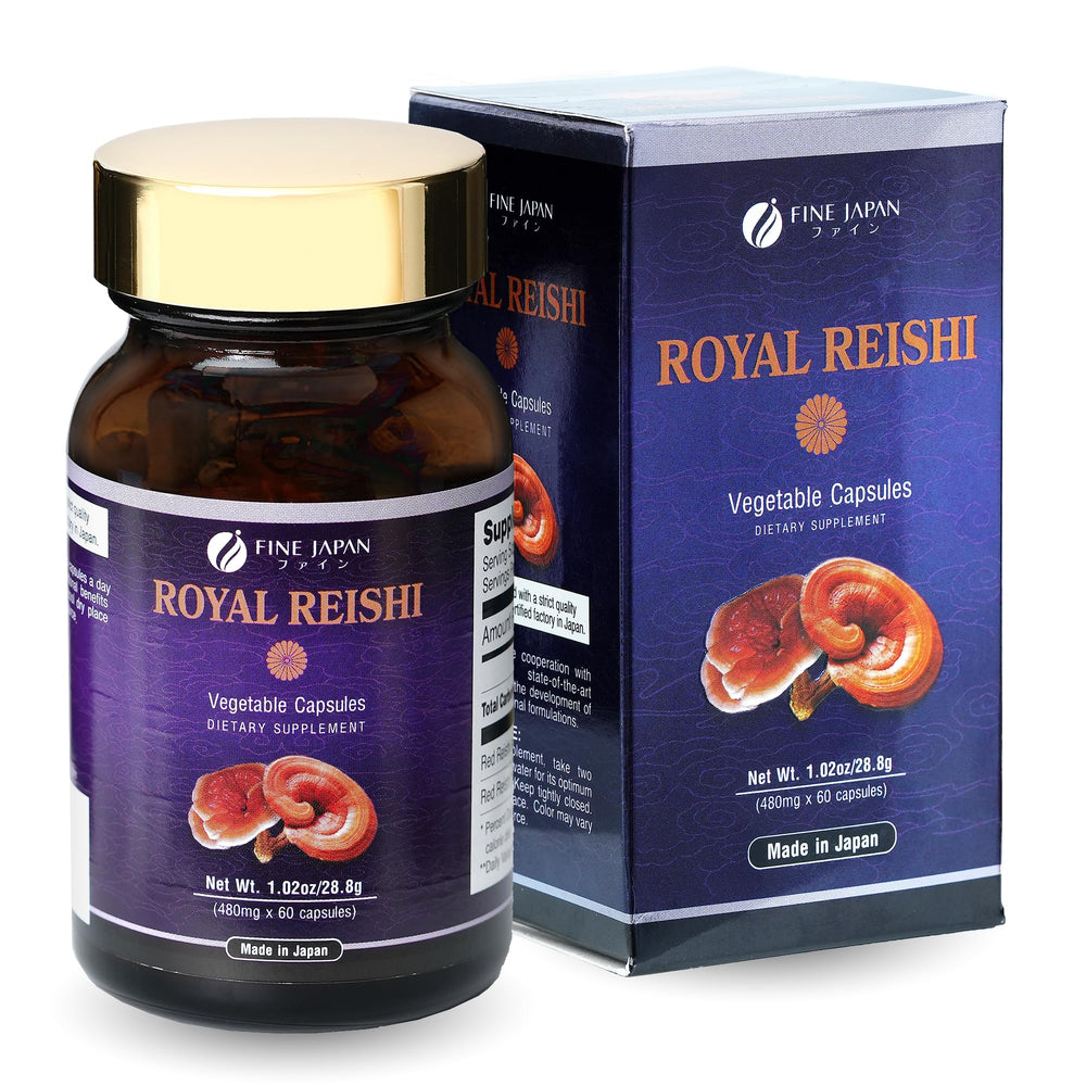Fine Japan Royal Reishi Capsules bottle