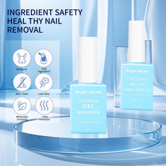 Finger Secret 3in1 nail strengthener supports natural nail resilience.