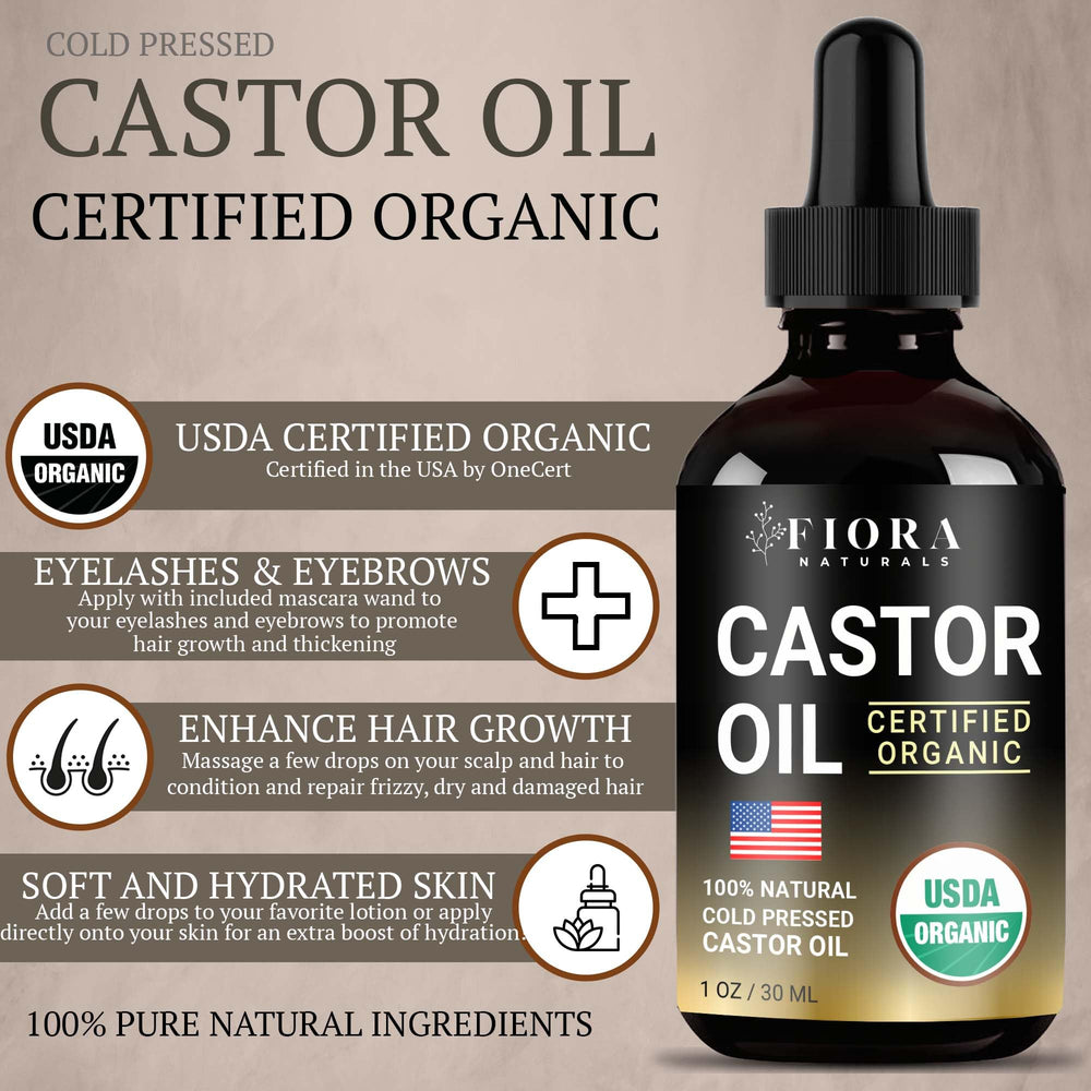 Fiora Naturals dual-ended wand for easy lash and brow application.