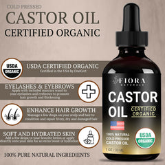 Fiora Naturals dual-ended wand for easy lash and brow application.