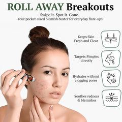 Front packaging of Fiora Naturals Tea Tree Oil Roll-On