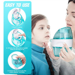 FireAnt Navage-compatible pod refill setup demonstrates easy installation and tidy system.