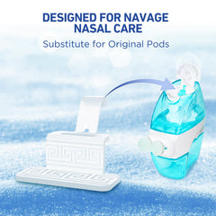 FireAnt Navage compatible silicone pod refills, reusable and mess-free.