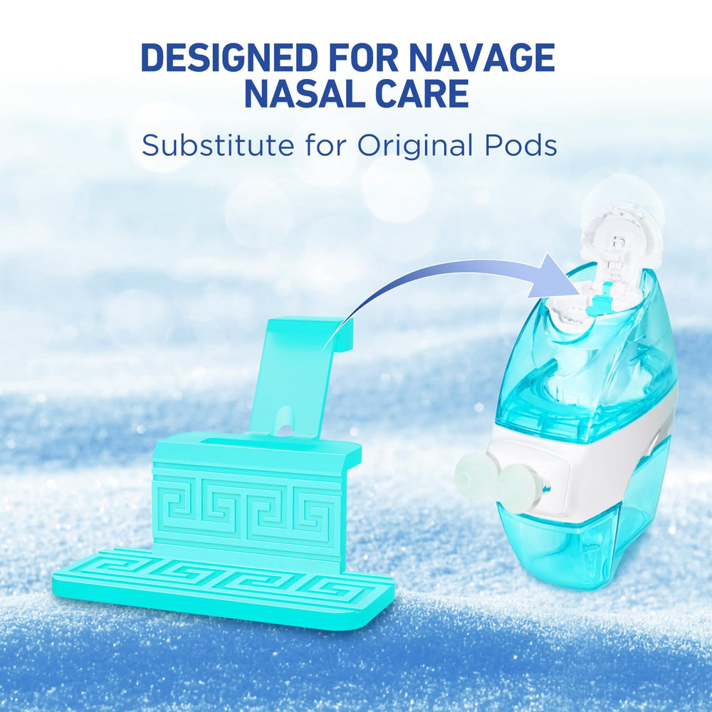FireAnt silicone saline pads 16-pack ready for Navage compatibility