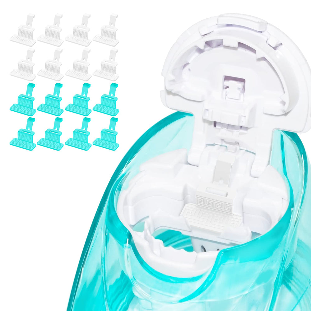 FireAnt silicone saline pod refill blue pack shown for Navage compatibility and cost savings.