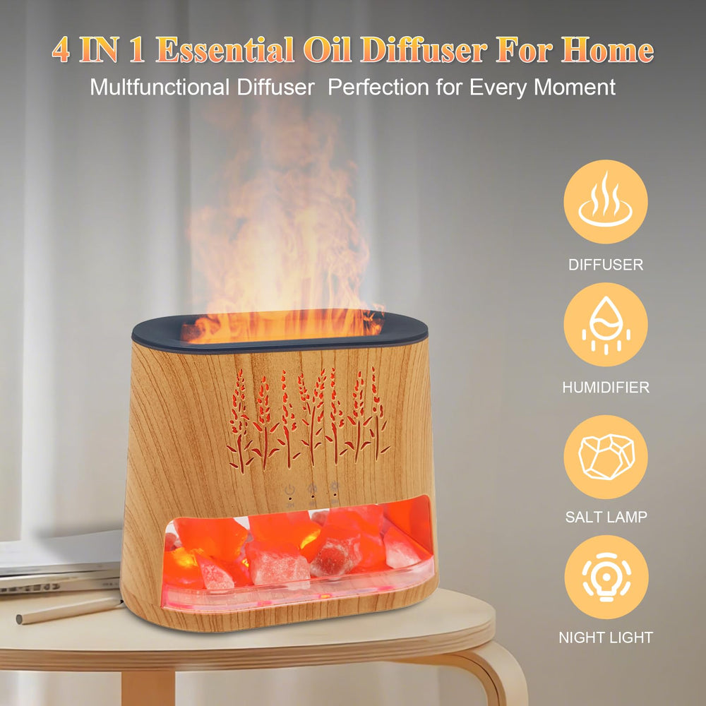 Close-up of aroma diffuser mist