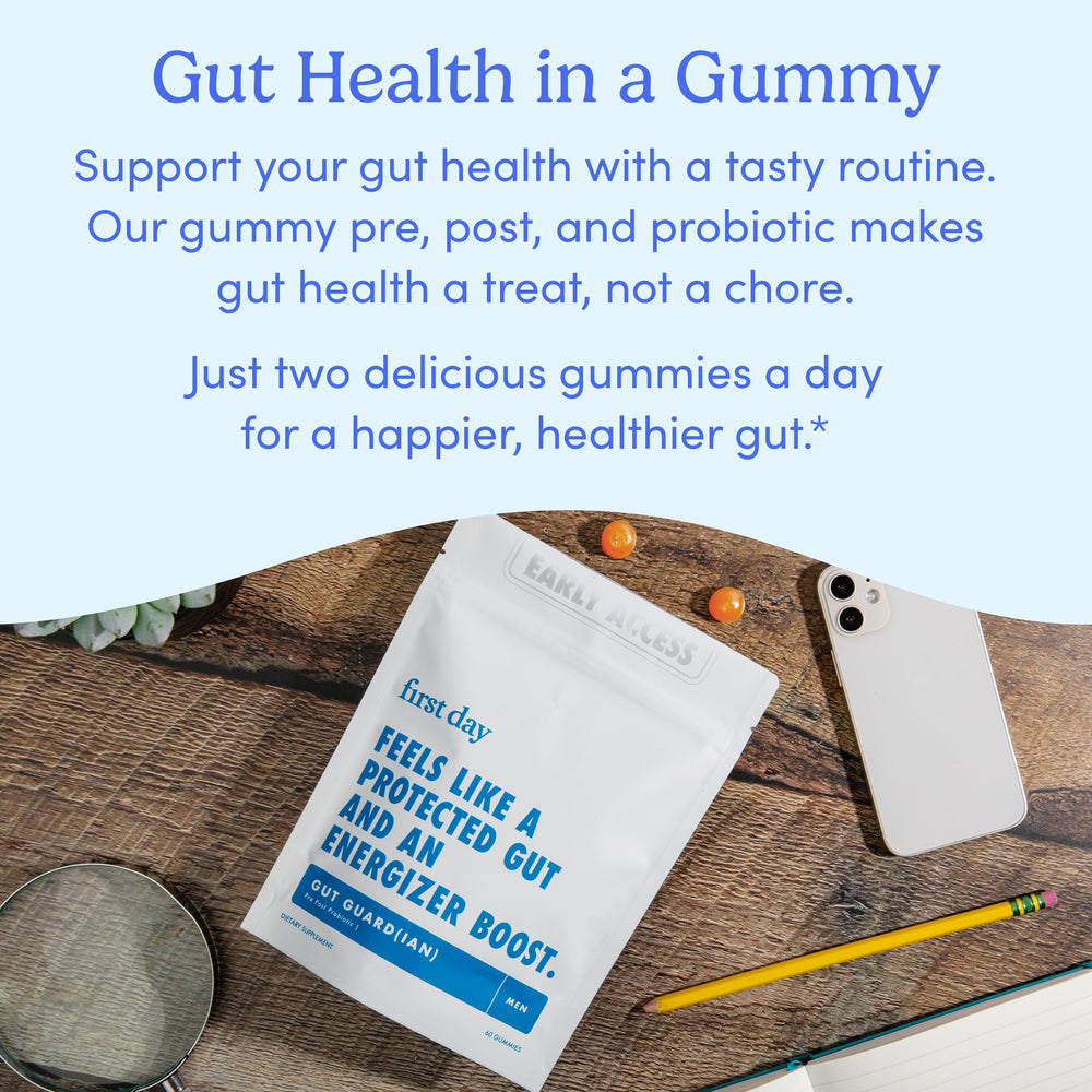 Immune function support with men's probiotic