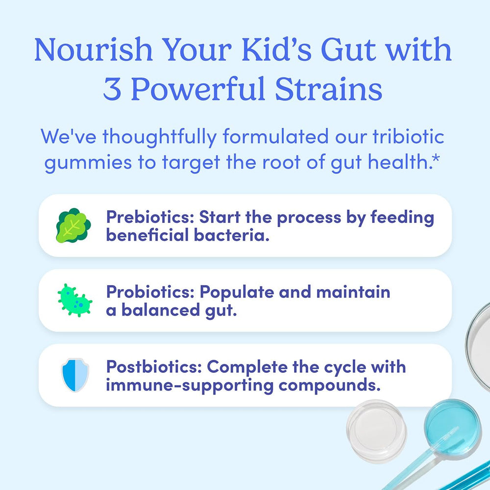 Vegan and gluten-free kid-friendly probiotics without dairy, soy or eggs