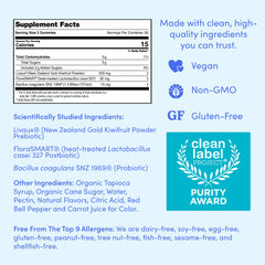 First Day Teens vegan-dairy-free-gummies convey allergen-conscious formula.