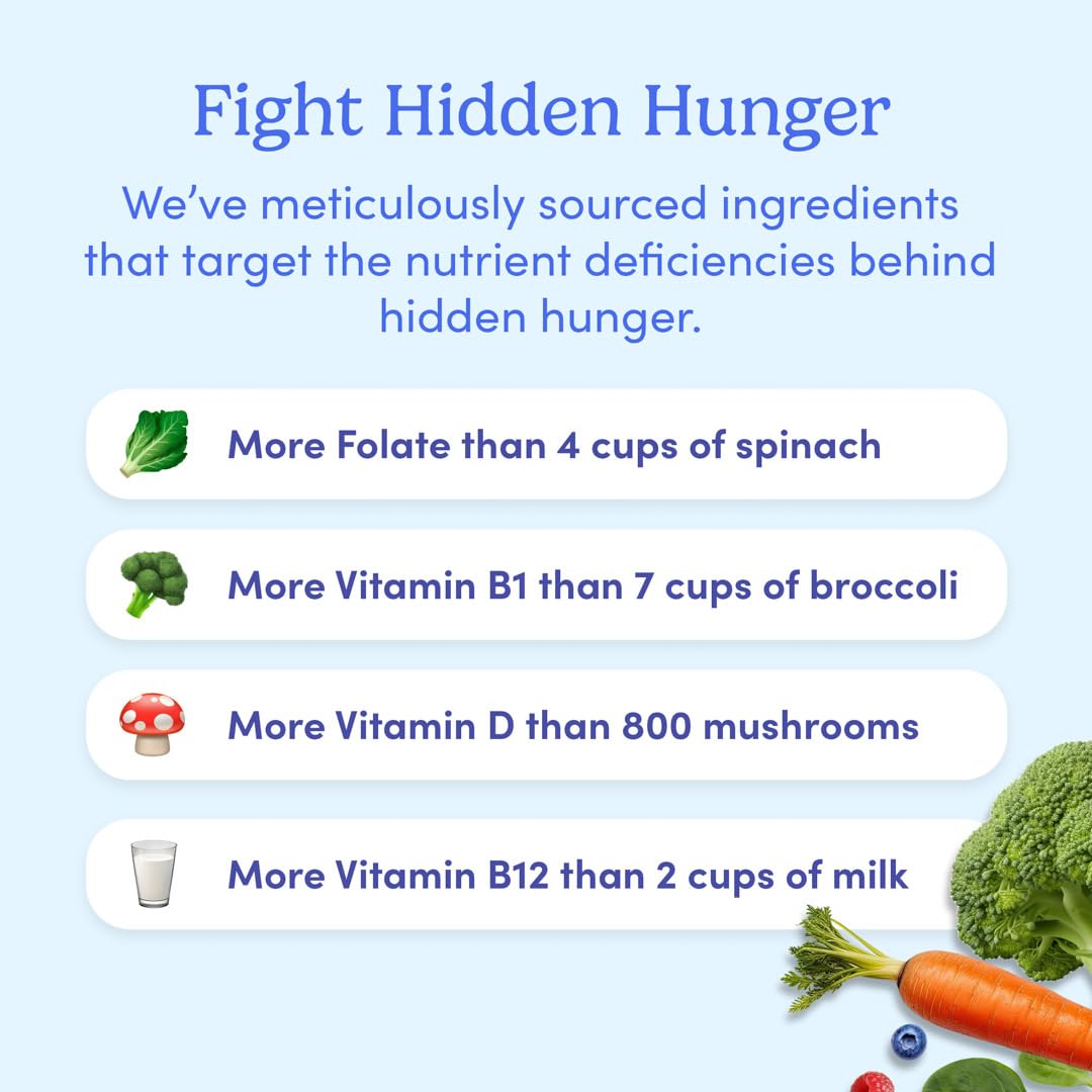 Illustration of vitamin B1 and vitamin D benefits for energy and bone health