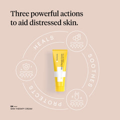 FIRST HONEY Manuka cream for babies demonstrates safe, gentle application for family skincare.