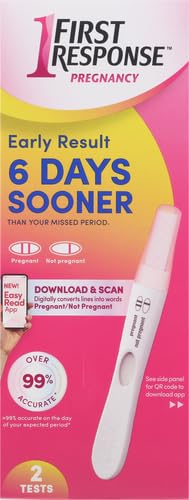 Two tests in packaging – First Response Early Result