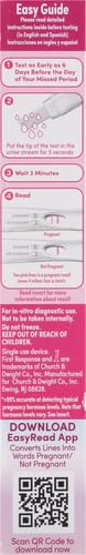 Lifestyle scene showing early pregnancy testing concept