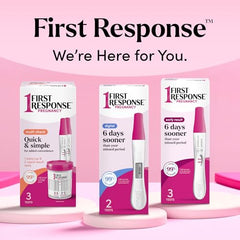 Digital pregnancy test ready for use with working indicator
