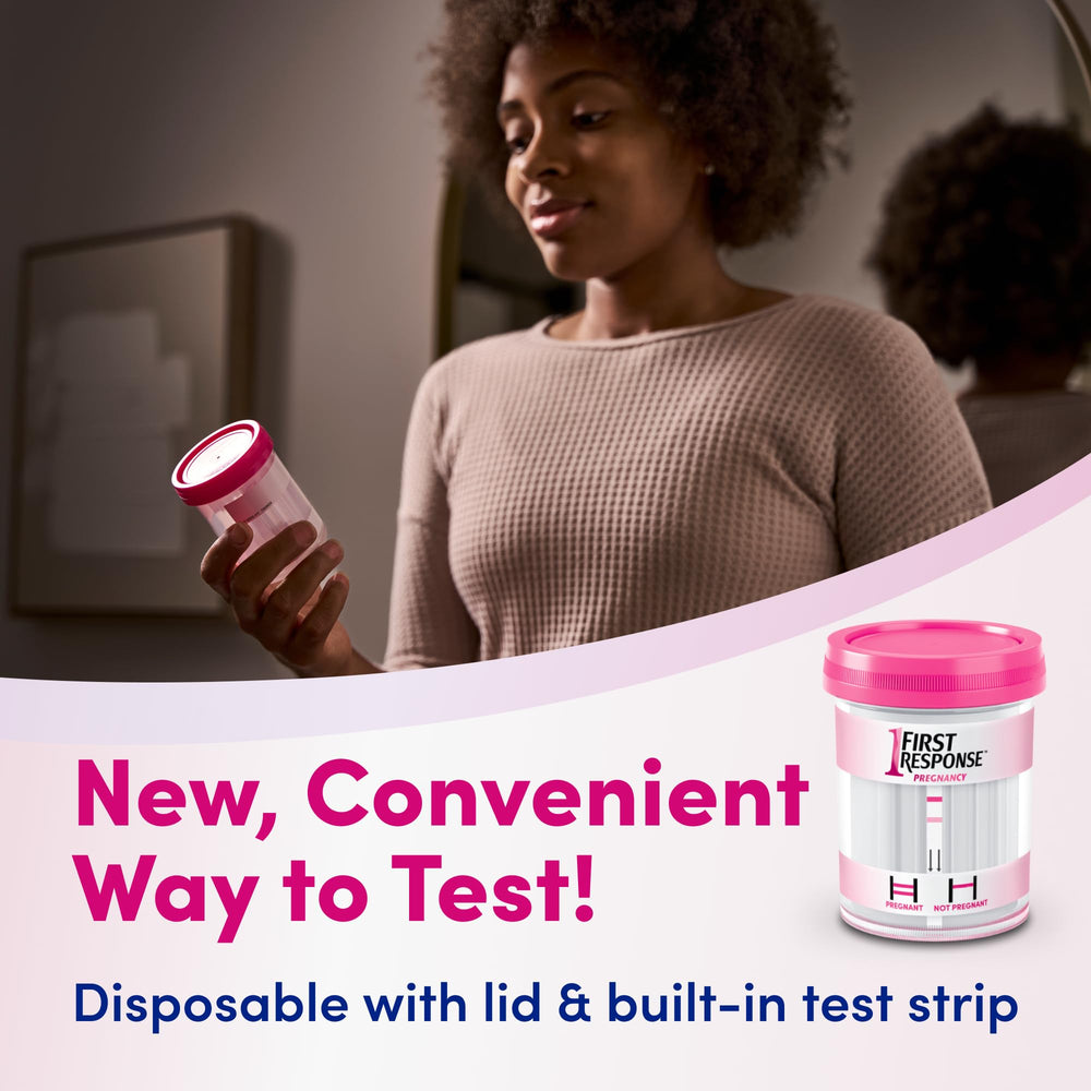 Two Rapid Result pregnancy tests included in the kit