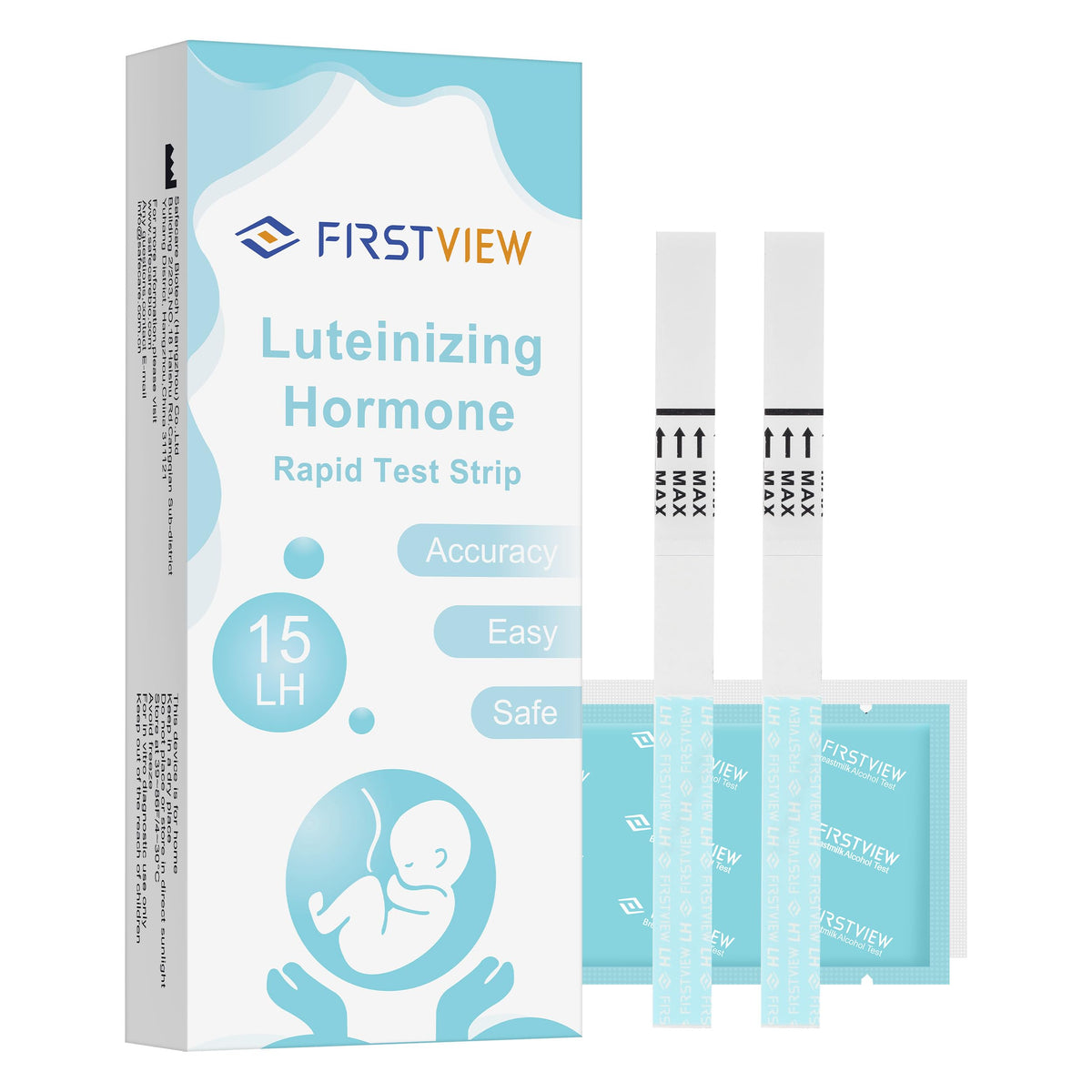 Hero image of FIRSTVIEW Ovulation Test Strips 15-count kit