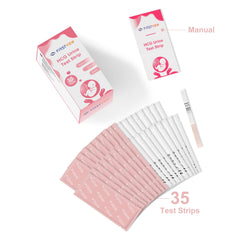 Individual sealed test strips in pouch