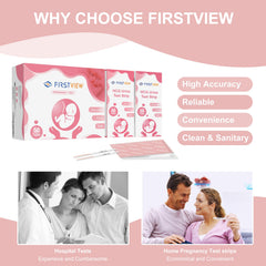 Two lines indicate pregnant on the test strip