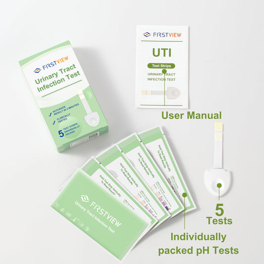 Individually foil-wrapped UTI test strips