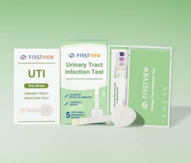Multiple test strips ready for use