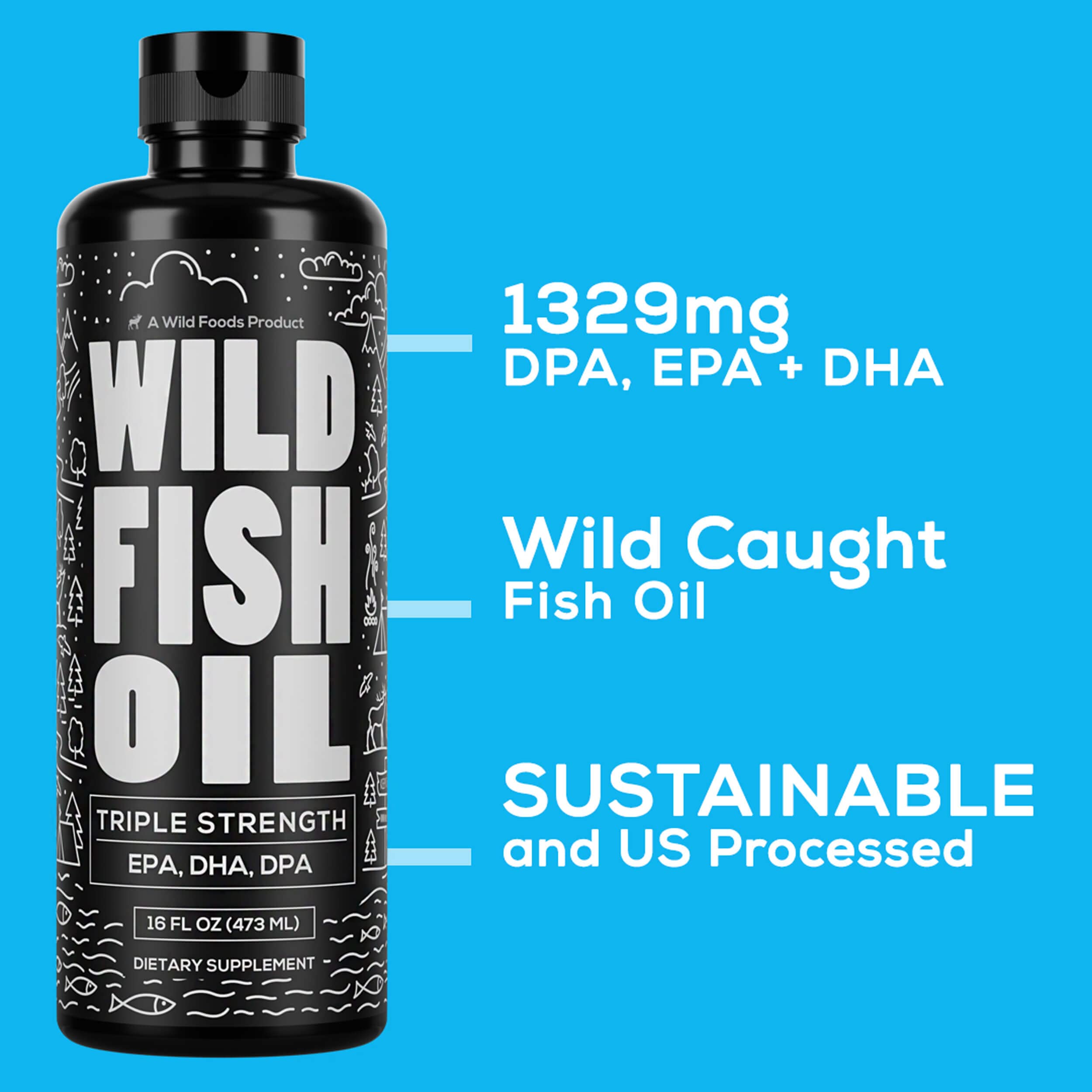 Contains fish from anchovy, herring, sardine and mackerel