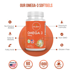 Non-GMO fish oil 60 softgels