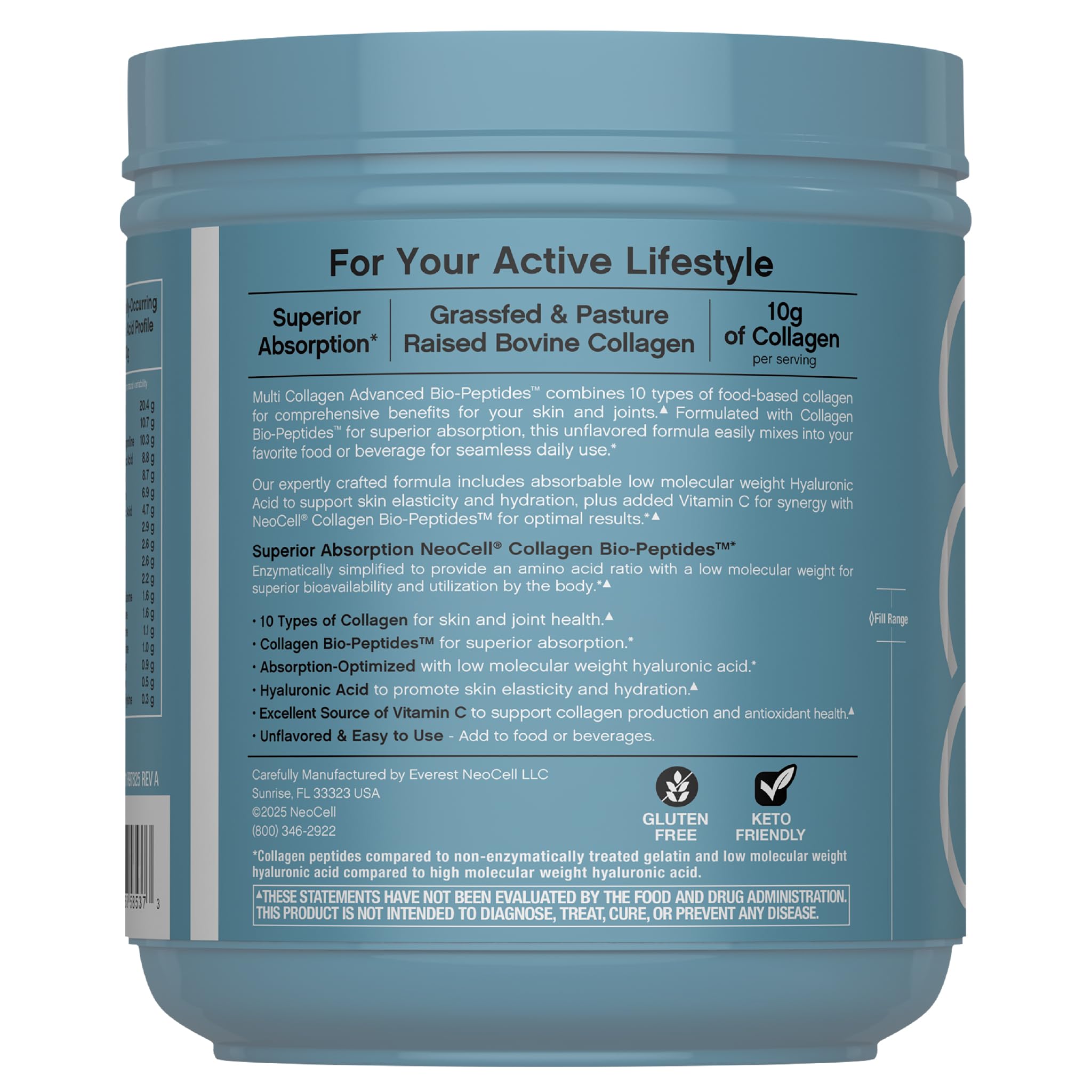 Collagen sources from fish, chicken and eggshell membrane