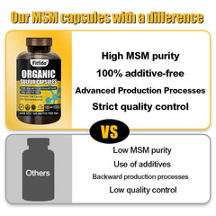 Joint support and mobility concept with Fitfido MSM Capsules