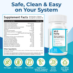 WLS Forte one-a-day capsule close-up