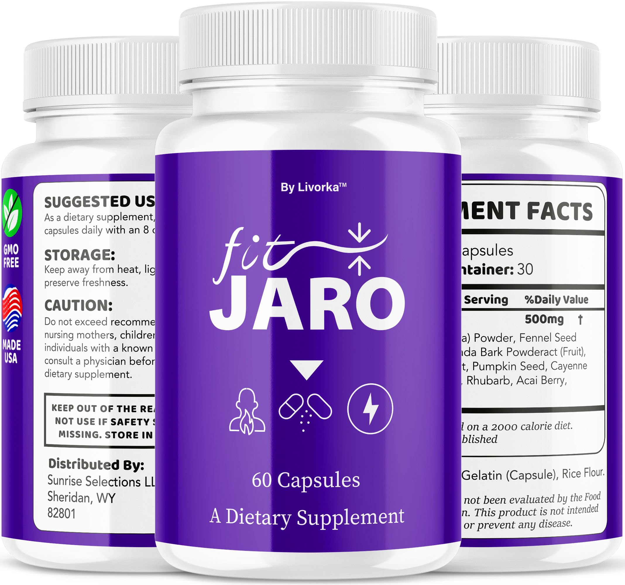 FitJaro bottle on a wooden surface