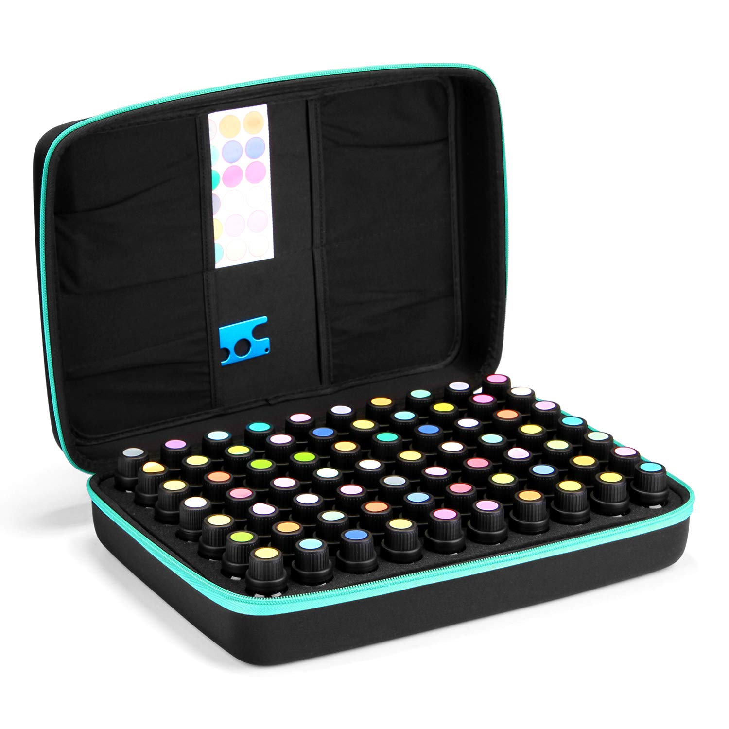 Travel-ready FITNATE case in blue