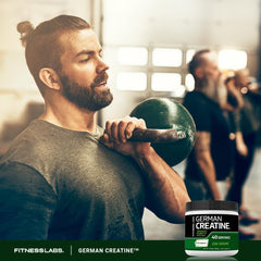 HPLC purity tested badge for Fitness Labs Creatine Powder