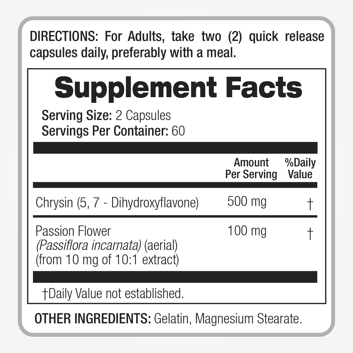 Capsules poured into a container to show size