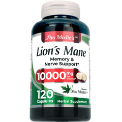 FITO MEDIC'S Lab Lions Mane supplement bottle with 120 capsules