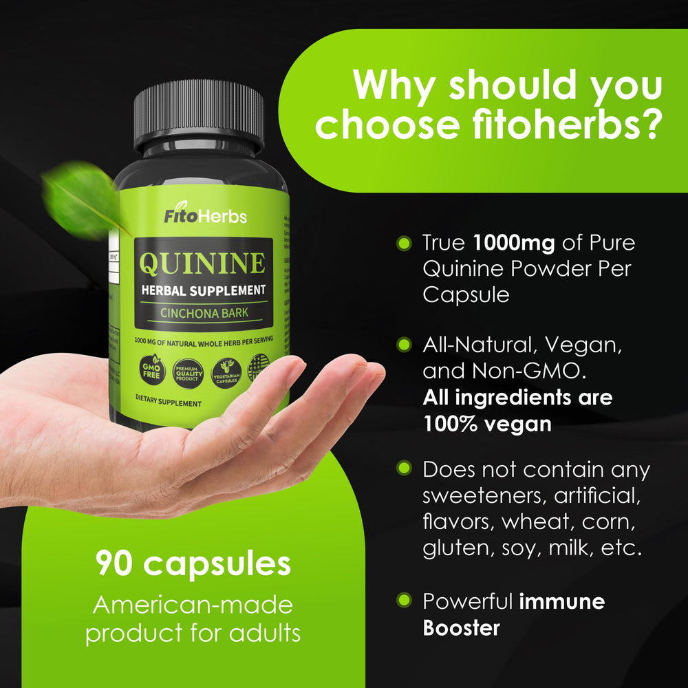 Graphic illustrating leg cramps relief from quinine supplement