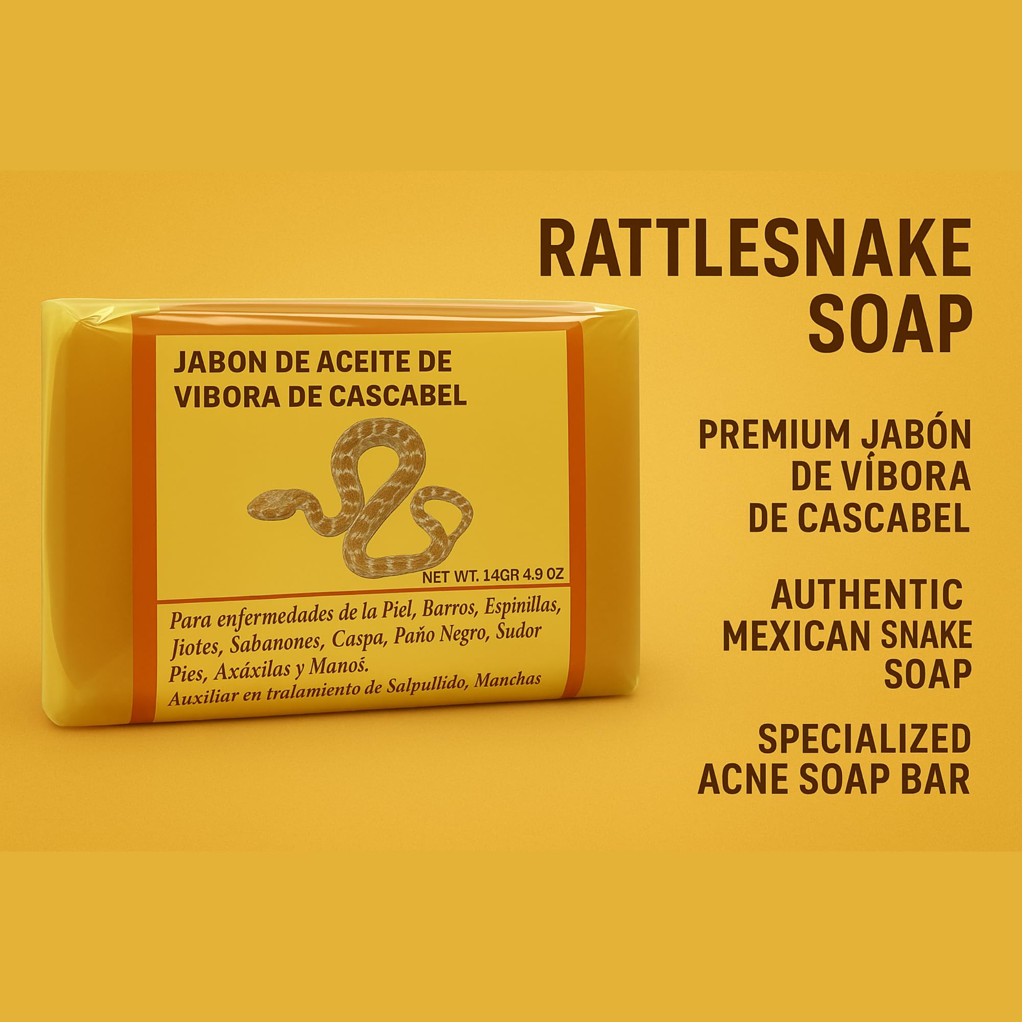 Five Brothers Savon Cascabel utilisation quotidienne pour visage et corps.