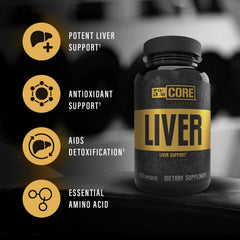 5% Core lineup – liver health supplements