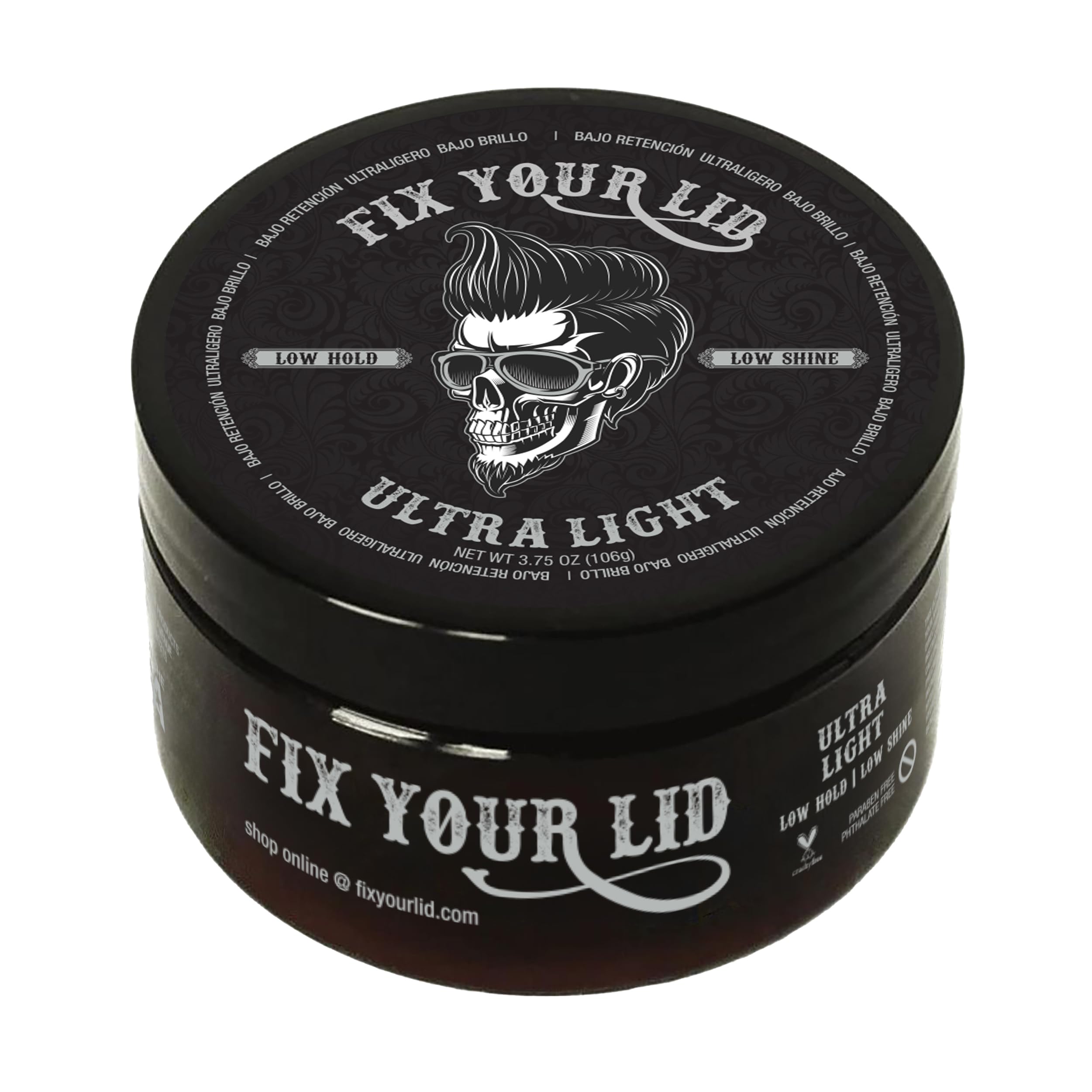 Fix Your Lid bottle pour demonstrates easy, subtle styling with ultra-light hold
