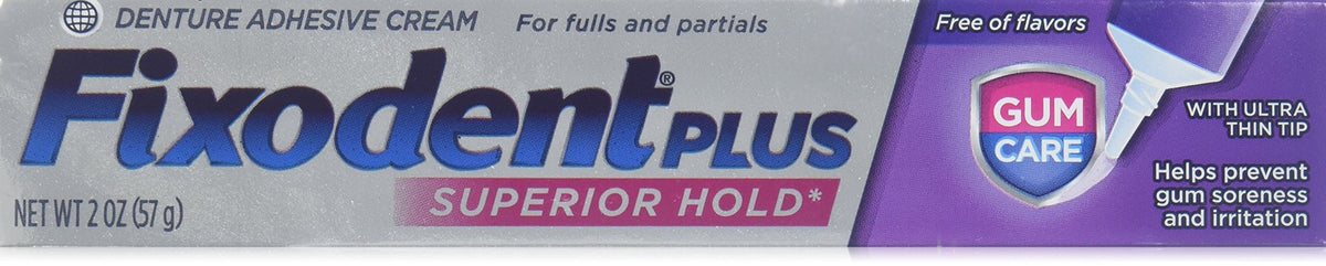 Fixodent Control Adhesive Size 2z - front packaging