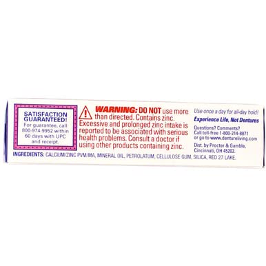 Packaging and product shot: Fixodent Original 0.75 oz (Pack of 8)