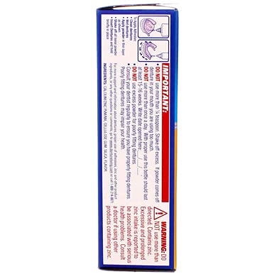 Pack of three Fixodent Extra Hold powder sachets