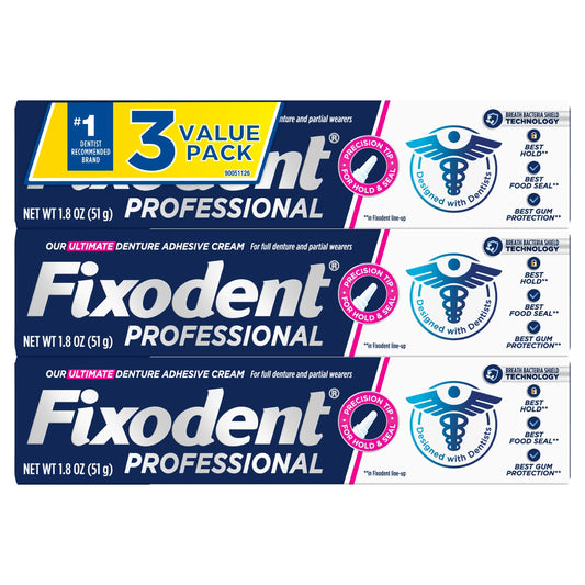 Fixodent Professional Ultimate Denture Adhesive 1.8 oz tube (1)